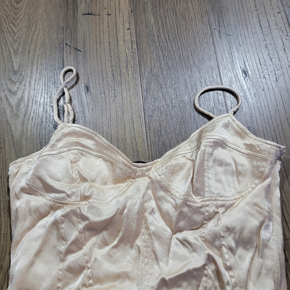Zara Side Zip Bodysuit size medium - Picture 3 of 6